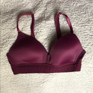 PINK Maroon Lounge bra